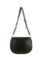 Coccinelle Olive Grained Leather Crossbody Sale