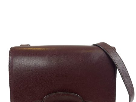 Mulberry Burgundy Leather Crossbody Hot on Sale