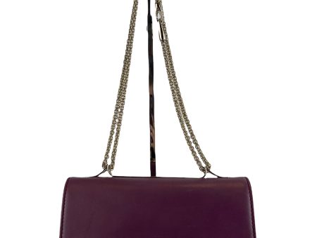 Valentino Purple Leather Rockstud Crossbody Sale